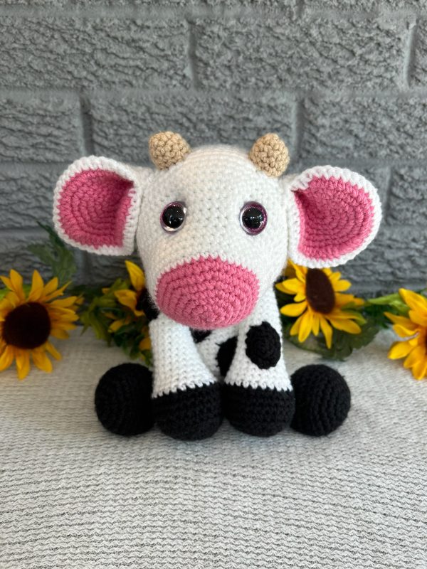 Photo of our Crocheted Stuffed Cow