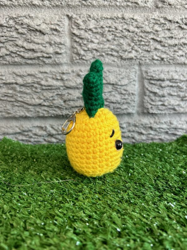 Photo of Crocheted Pineapple Keychain