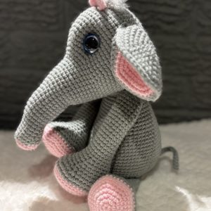 IMG_9275-scaled-1.jpg Side view of handmade crochet elephant plush