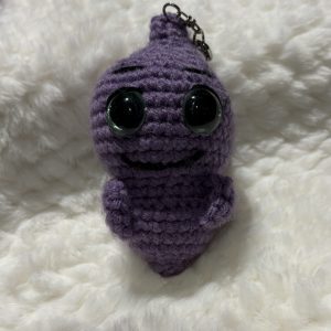 IMG_9278-scaled-1.jpg top view of handmade crochet ghost keychain