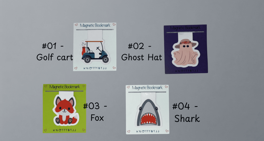 Magnetic Bookmarks