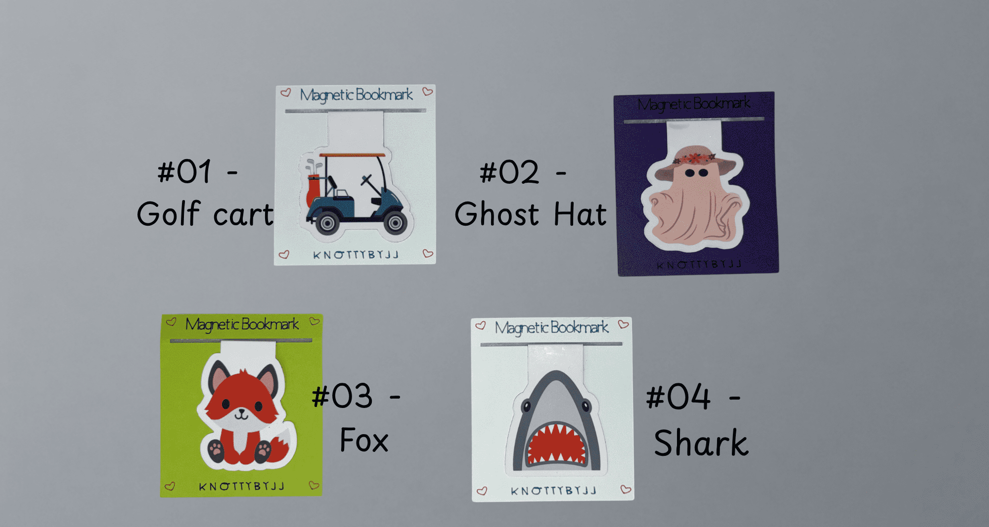 Magnetic Bookmarks